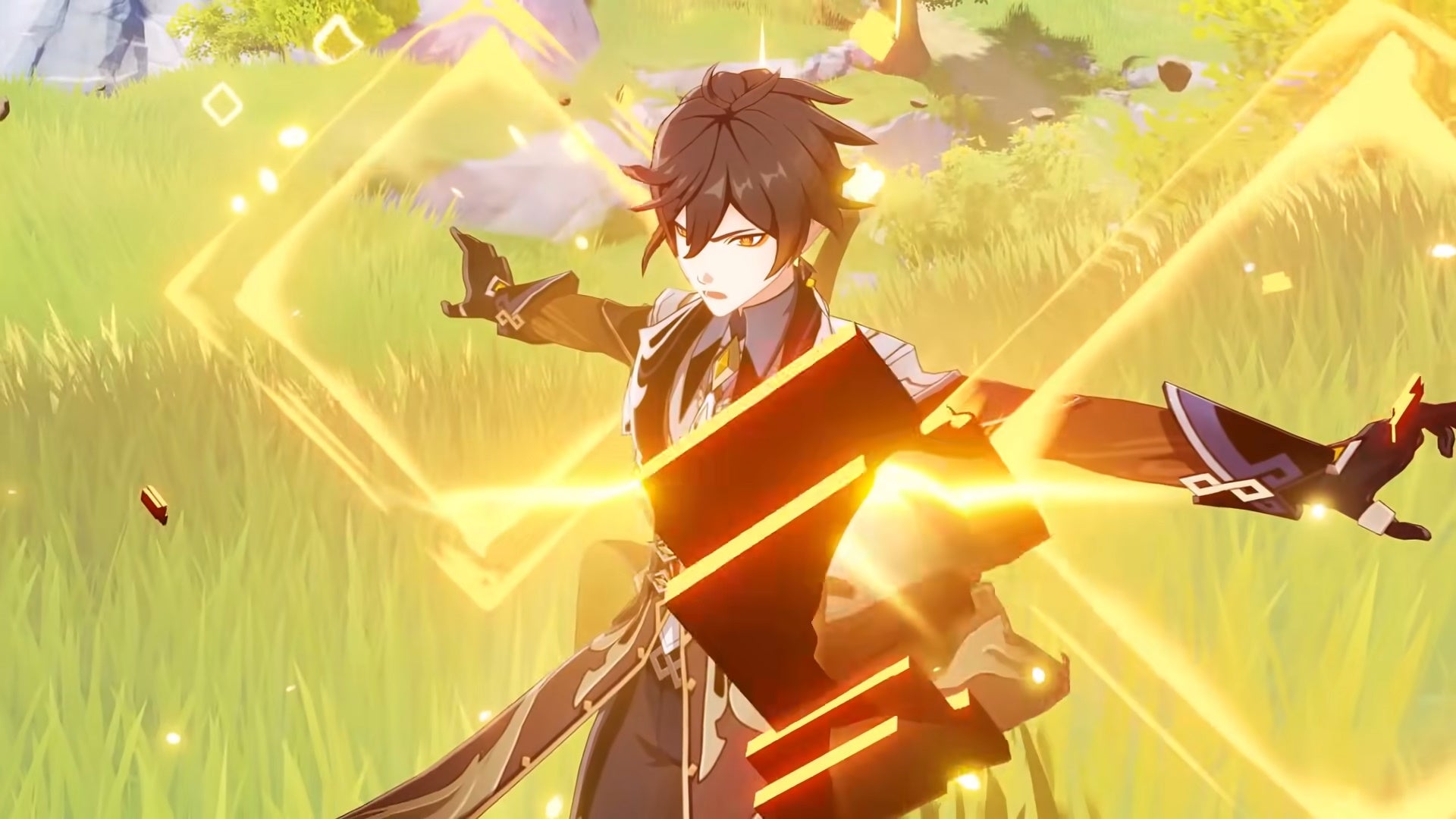 Genshin Impact Zhongli best build and Talent, Ascension materials